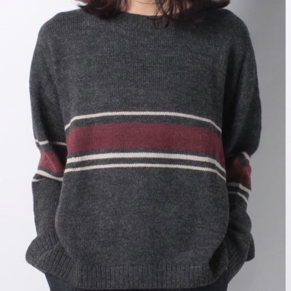 Xirena Crewneck Striped Alpaca Sweater
